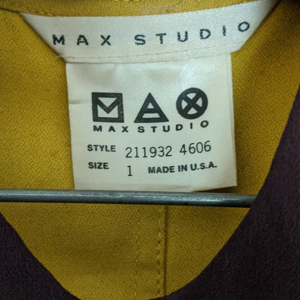 Vintage 90s Max Studio top and Palazzo pants sz 1 - Picture 3 of 11
